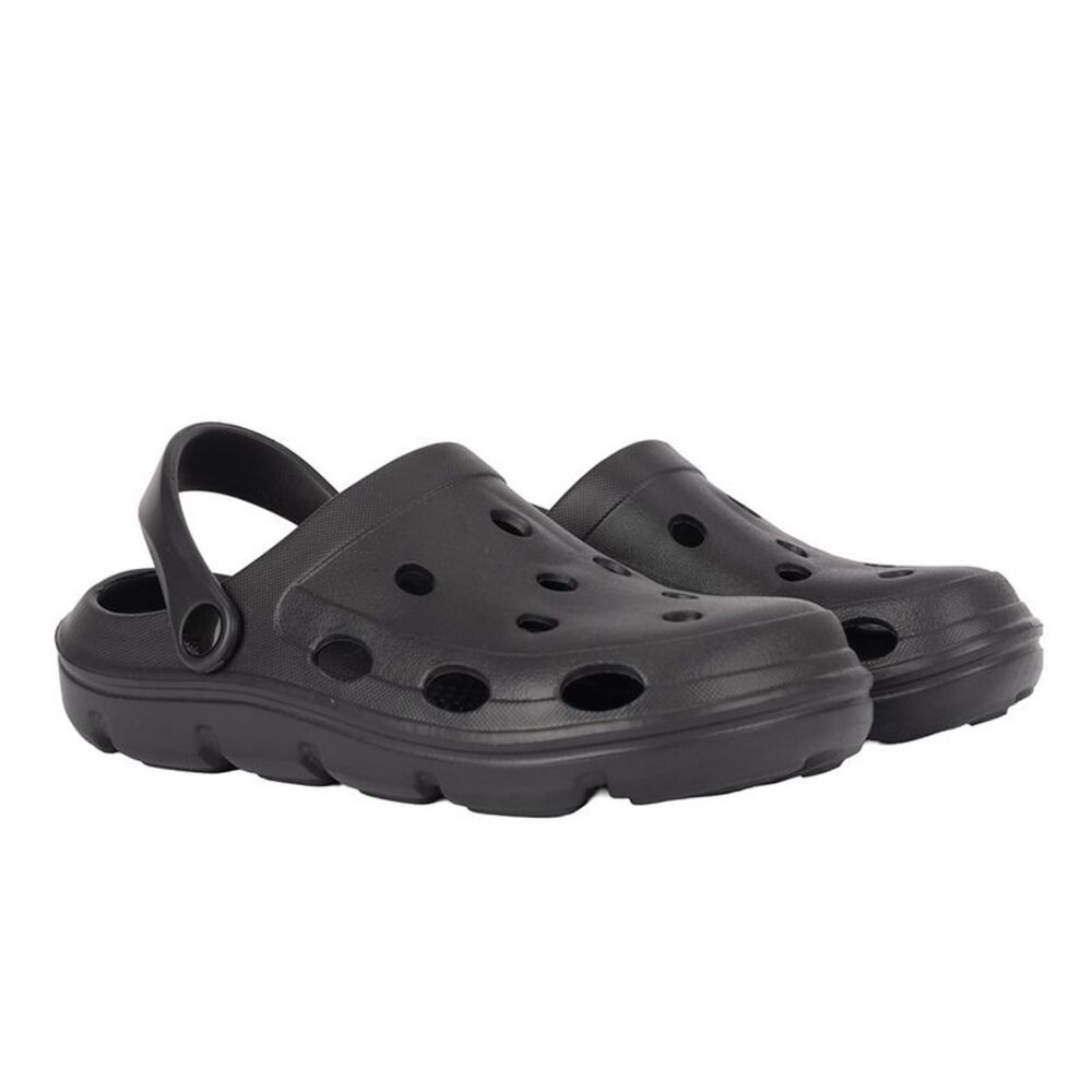 Awdis Childrens/Kids Aeroready Clogs / Jet Black
